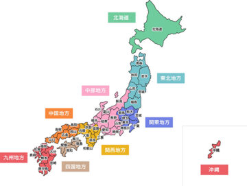日本地図